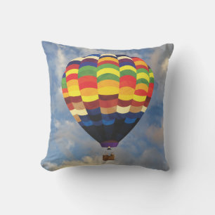 Sehr lustiges Heißluftballon-Wurfkissen Kissen