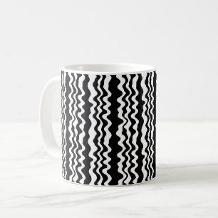 Sehr minimalistisches und einfaches flaches und kü kaffeetasse