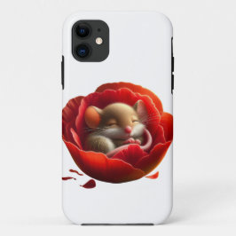 Sehr Niedliches Schlafen von Babymäuse Case-Mate iPhone Hülle