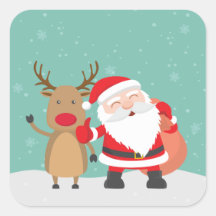 Sehr Niedliches Siegel für den Weihnachtsmann und 
