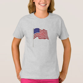 Sehr patriotische Fahne Druck und,..wir halten die T-Shirt