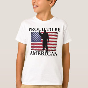Sehr Patriotischer Stolz auf die amerikanische Fla T-Shirt
