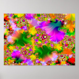 Sehr psychedelisch poster