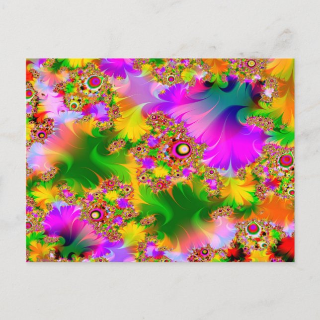 Sehr psychedelisch postkarte (Vorderseite)