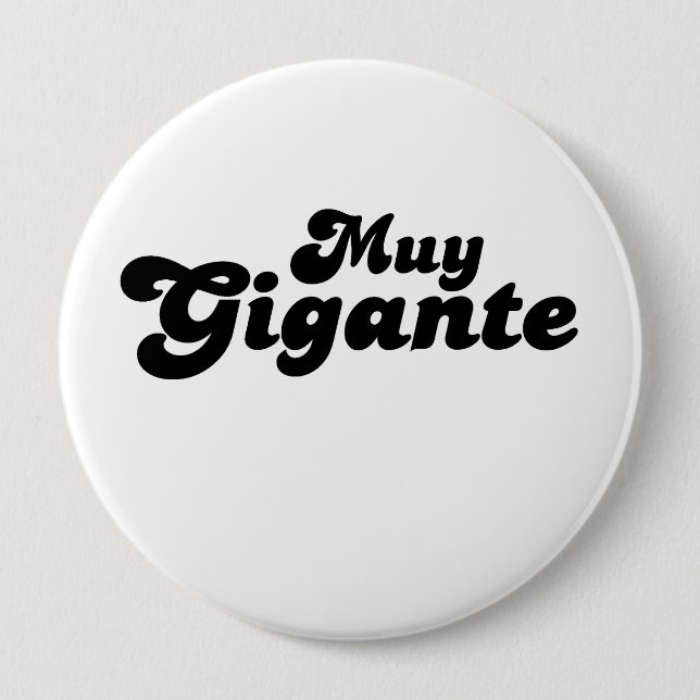Sehr Riesig Button (Vorderseite)
