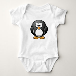 Sehr ringsum Penguin-Baby-T - Shirt