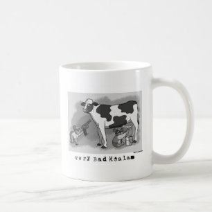 Sehr schlechte Koala Avery und Irving mit der Kaffeetasse