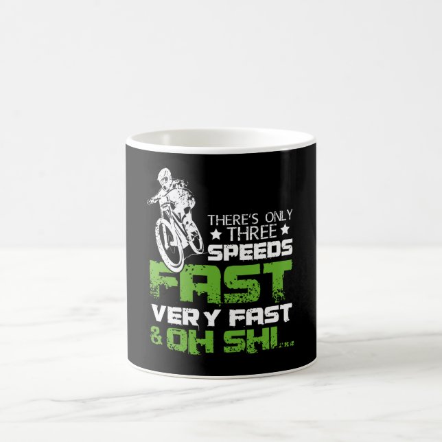 Sehr schnelles Mountainbike Kaffeetasse (Mittel)