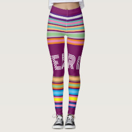 Sehr schöne, farbenfrohe Auslage Leggings