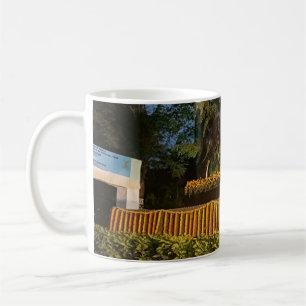 Sehr schönes Design auf Kaffeetasse