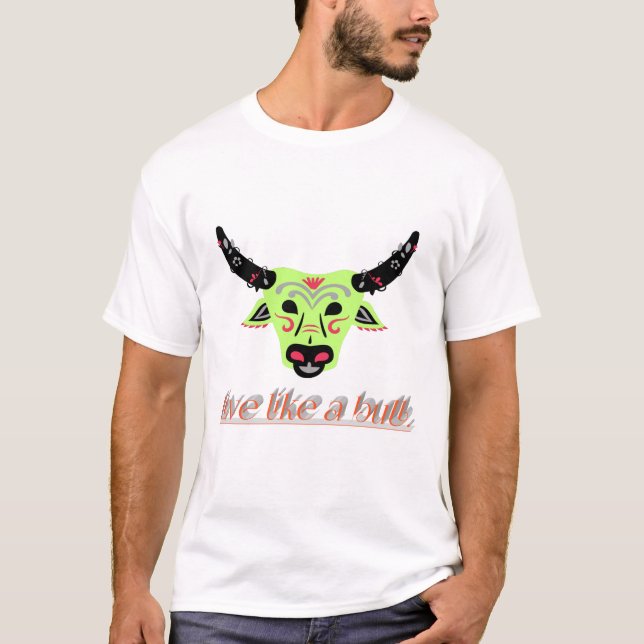 Sehr schönes Design für Stiere T - Shirt (Vorderseite)