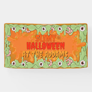 Sehr Slimy Halloween Banner