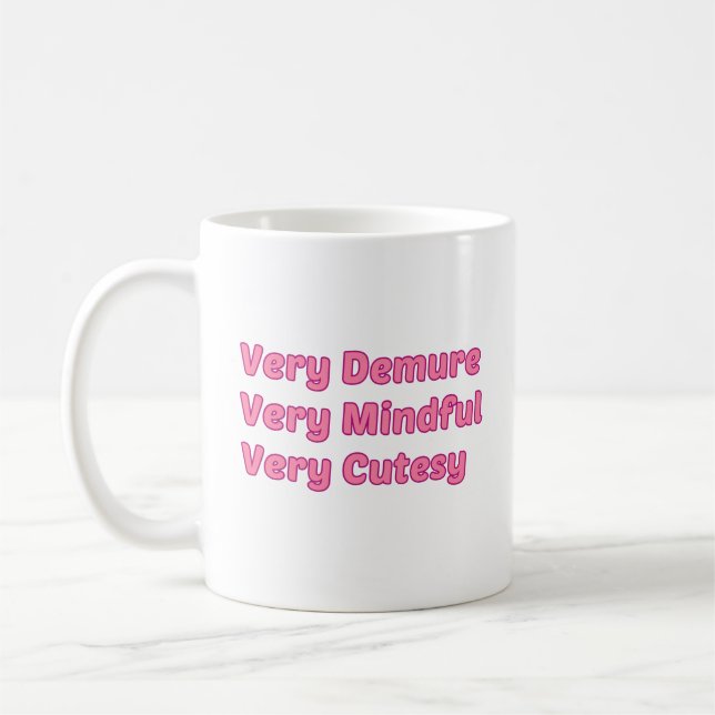 Sehr starke Belastung, sehr vorsichtig, sehr kutsc Kaffeetasse (Links)