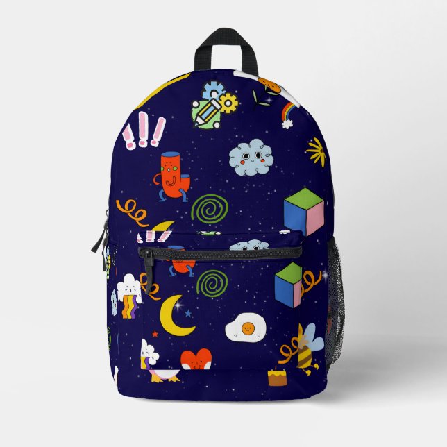 Sehr stilvoller Rucksack für beide Mädchen/Jungen (Vorderseite)