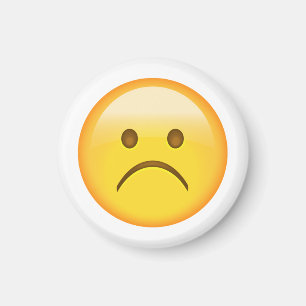 Sehr traurig - Emoji Magnet