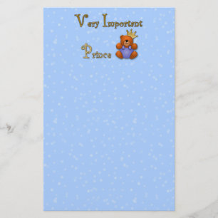 Sehr wichtiger Prinz - Papiershop Briefpapier