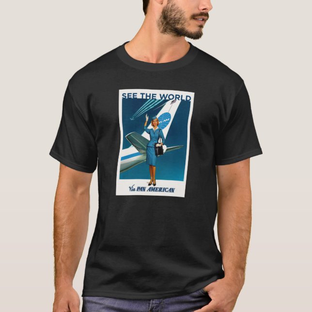 Seht die Welt Freunde T-Shirt (Vorderseite)
