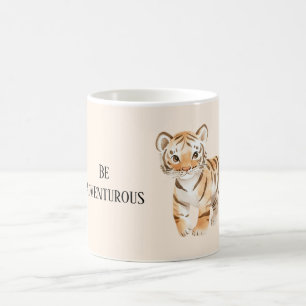 Sei Abenteuerlustiger Tiger Kaffeetasse