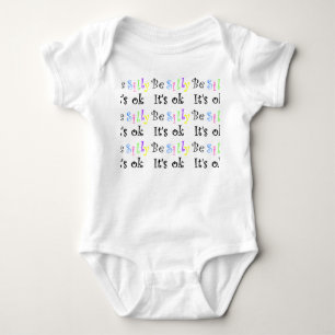 Sei Albern Es ist Ok-baby Jersey Body Anzug Baby Strampler