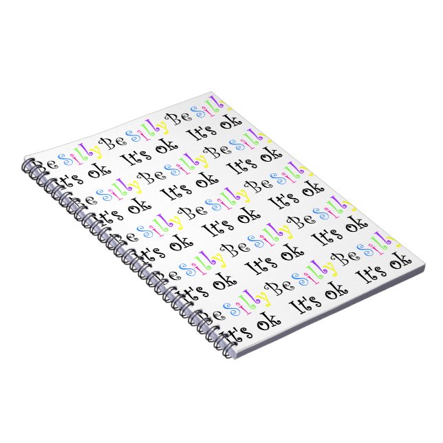Sei Albern, es ist ok-notebook Notizblock (Rechte Seite)