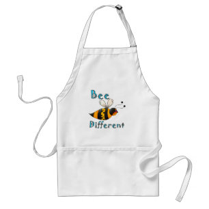 Sei anders Gefleckte Hummel Schürze