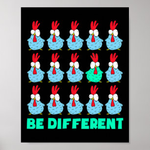 Sei anders  poster
