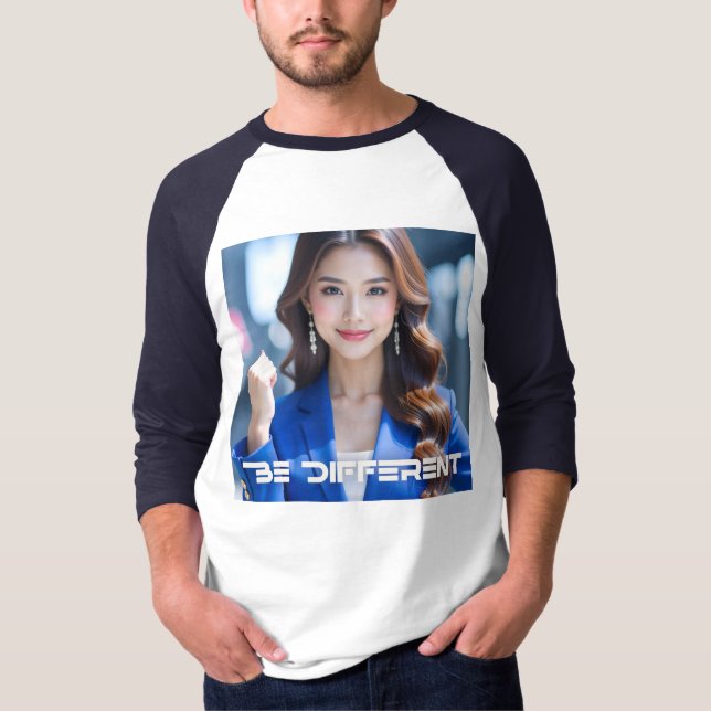 SEI ANDERS - T-Shirt (Vorderseite)