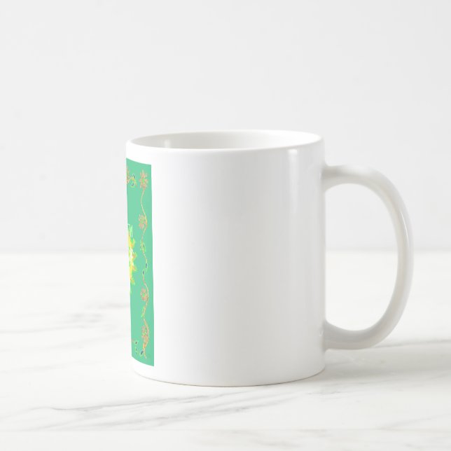 Sei bei dir Frieden Kaffeetasse (Rechts)