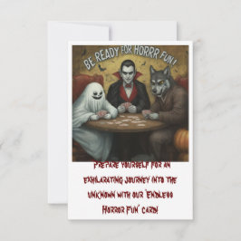 Sei bereit für endlosen Horror-Spaß