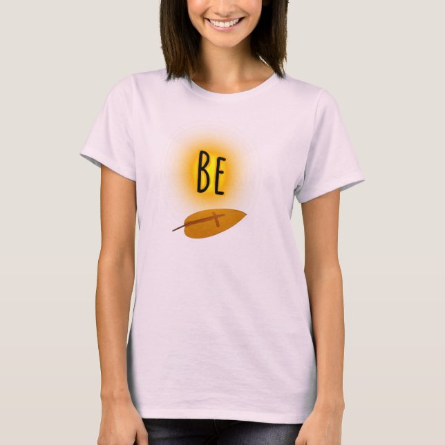 Sei "Blatt" T-Shirt (Vorderseite)
