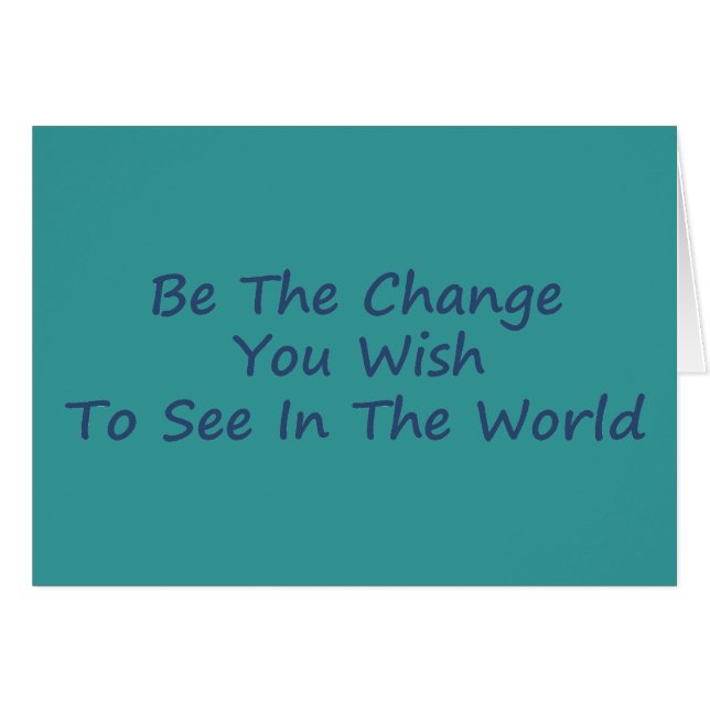 Sei blau (Vorderseite (Horizontal))