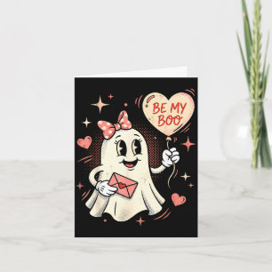 Sei Boo Gespenst Herz Ballon Valentinstag Liebesbr Karte