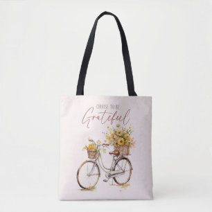 Sei dankbar - Fahrrad & Rustikale Stürze Tasche