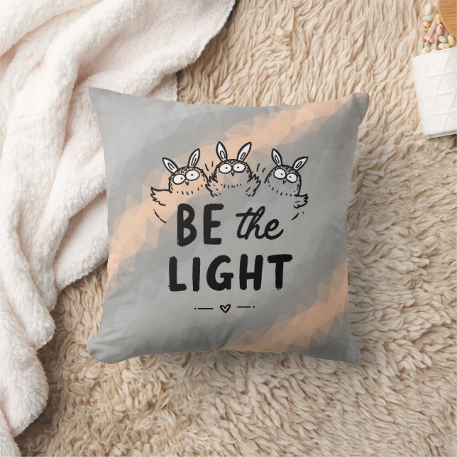 Sei das Licht Kissen (Decke)