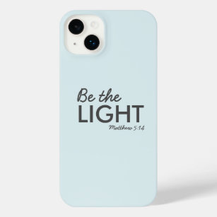 Sei das Licht   Matthew 5:14 Bibelverse Christlich iPhone 14 Plus Hülle