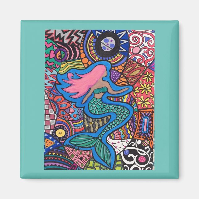 Sei das MERMAID-Magnet Magnet (Vorne)