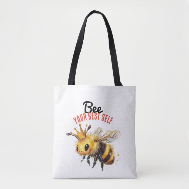 Sei dein bestes Selbst Tasche (Vorderseite)