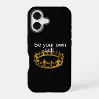Sei dein eigenes Selbst iPhone 16 Hülle