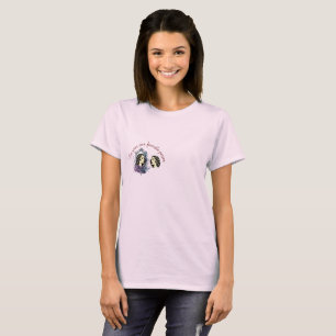 "Sei Dein Eigenes Vorbild" T-Shirt - Frau und Spie