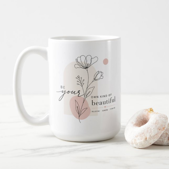 Sei dein Kaffeebecher Kaffeetasse (Mit Donut)