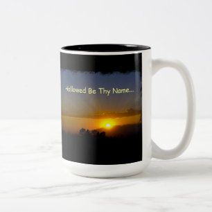 Sei dein Name erlaubt Zweifarbige Tasse