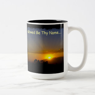 Sei dein Name erlaubt Zweifarbige Tasse