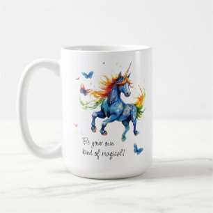 Sei deine eigene Art von Magie - Einhorn Kaffeetasse