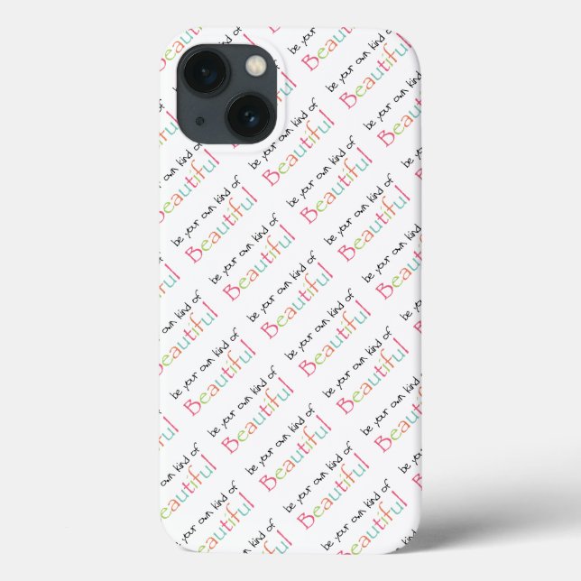 Sei deine eigene Art von Schönheit Case-Mate iPhone Hülle (Rückseite)
