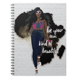 Sei deine eigene Art von Schönheit Notizblock