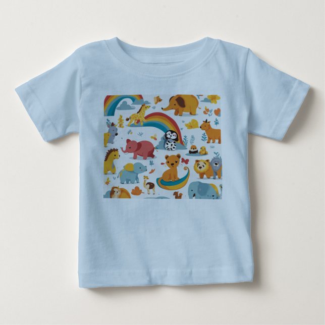 Sei der Freund der Tiere Baby T-shirt (Vorderseite)