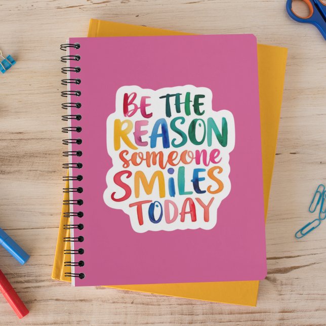 Sei der Grund, warum heute jemand lächelt Planer (Encourage kindness with this, "Be the reason someone smiles today" planner! )