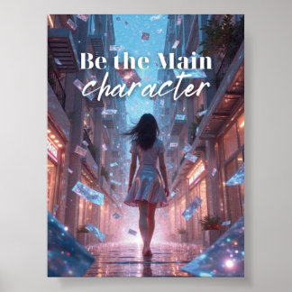 Sei der Hauptcharakter - Ermächtigung des Teen Gir Poster