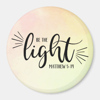 Sei der leichte Matthew 5:14 Magnet