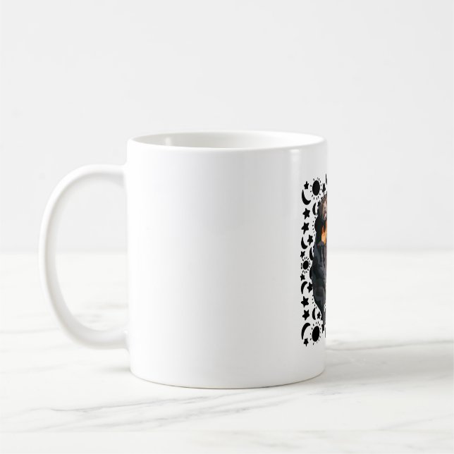 Sei der Sonnenbär, der Mondbär Kaffeetasse (Links)